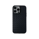 Black iPhone Woven Case