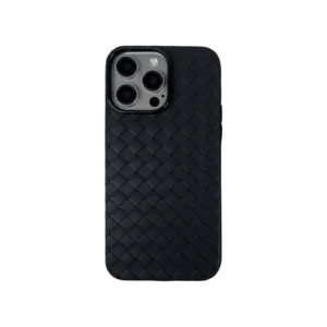 Black iPhone Woven Case