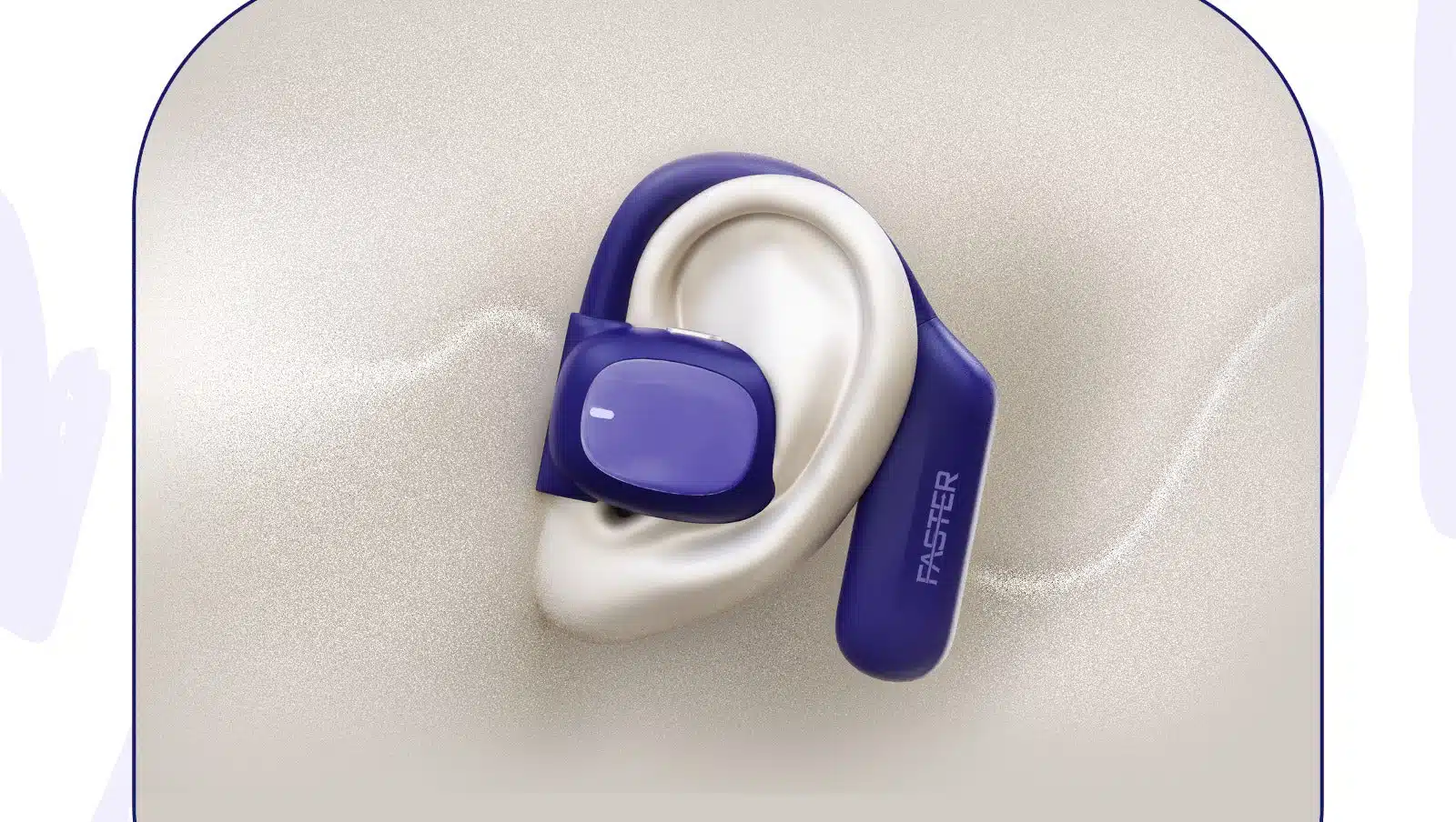 Faster arc x over ear buds