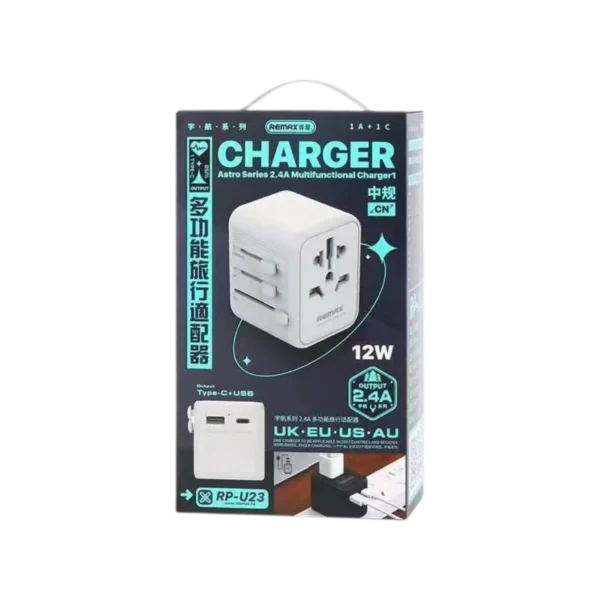 Remax RP-U23 Astro Series Multifunctional Charger