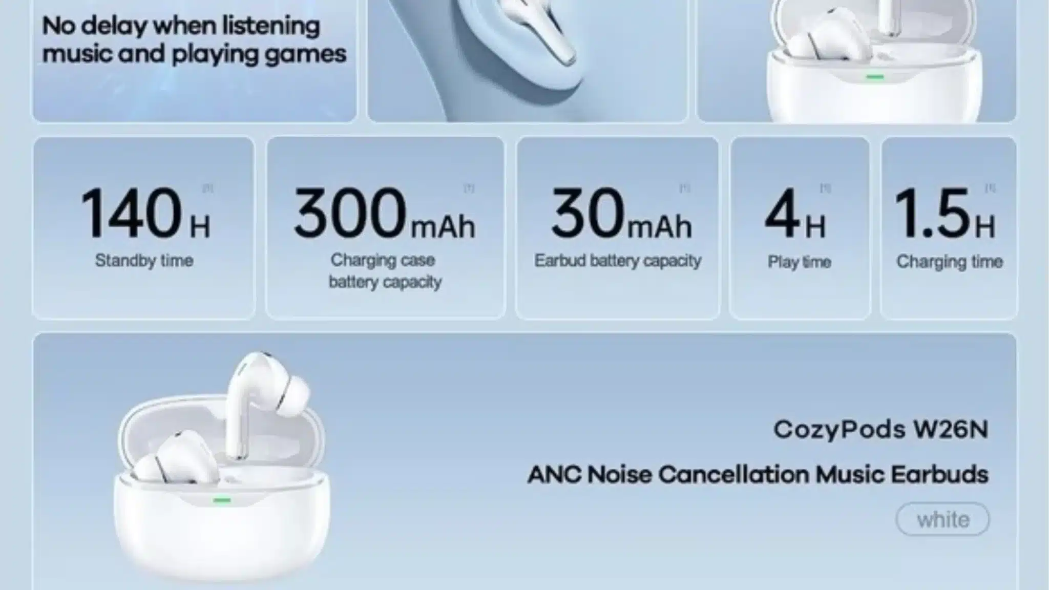 Remax CozyPods W26N Earbuds