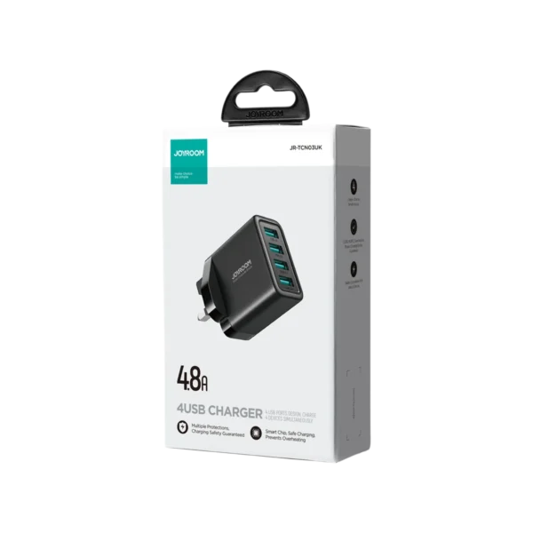 Joyroom JR-TCN03 4.8A 4-USB Charger